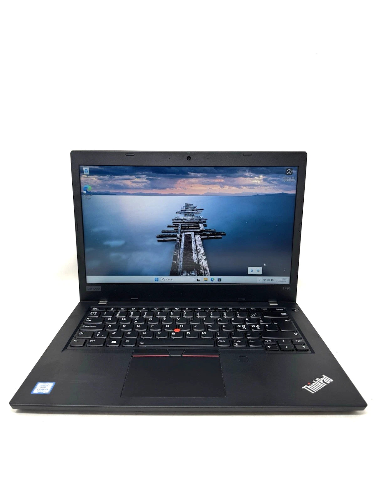 Lenovo Thinkpad L490 I5 8265U 8gb ram 256gb ssd 14" win 11