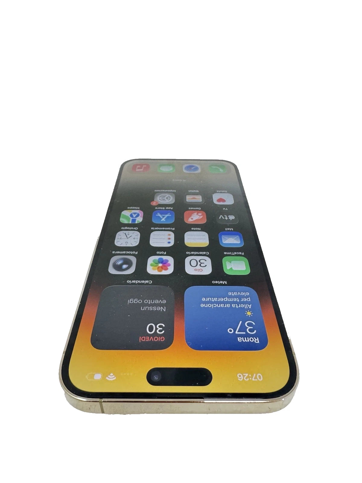 Apple Iphone 14 pro max 128gb gold ricondizionato - 2 anni di garanzia