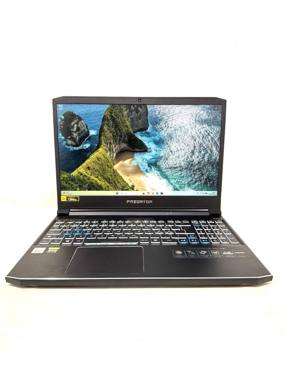 Acer Predator Helios 300 PH315-53 I7 10870H 16GB ram 1TB ssd 15,6"