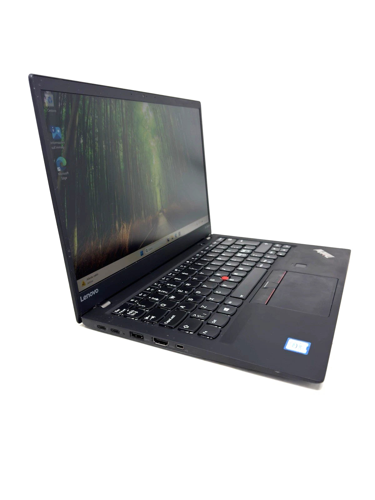 Lenovo Thinkpad X1 carbon 5th gen I7 7500U 16gb 256gb 14"